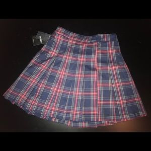 Plaid skirt